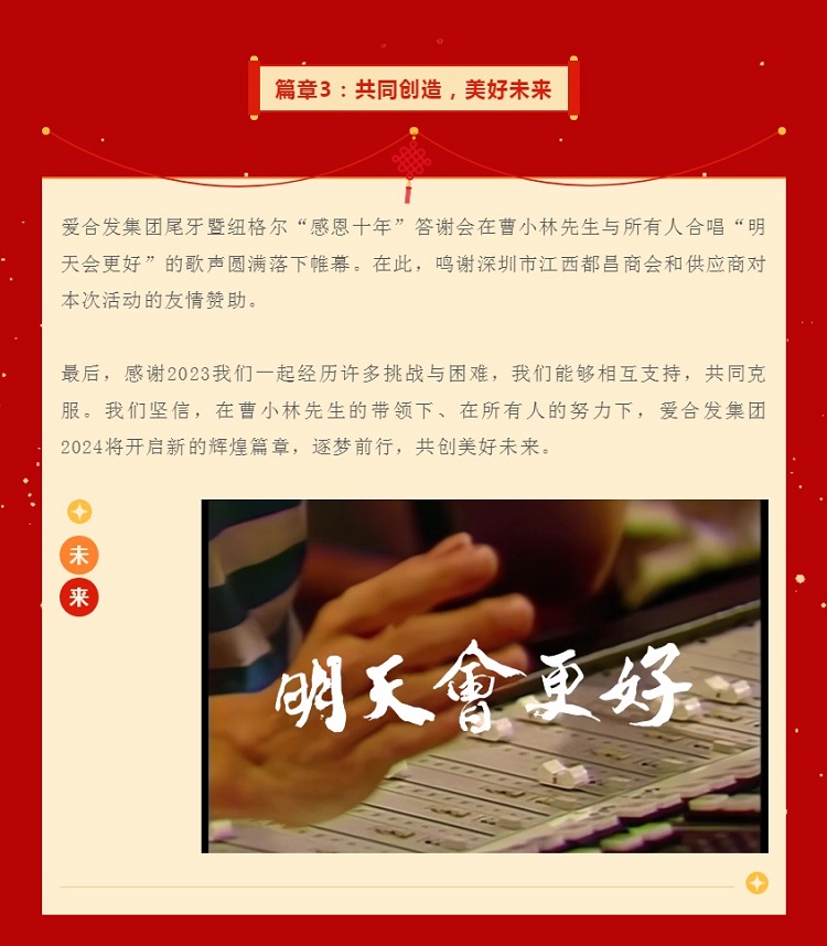 篇章3：共同創(chuàng)造，美好未來